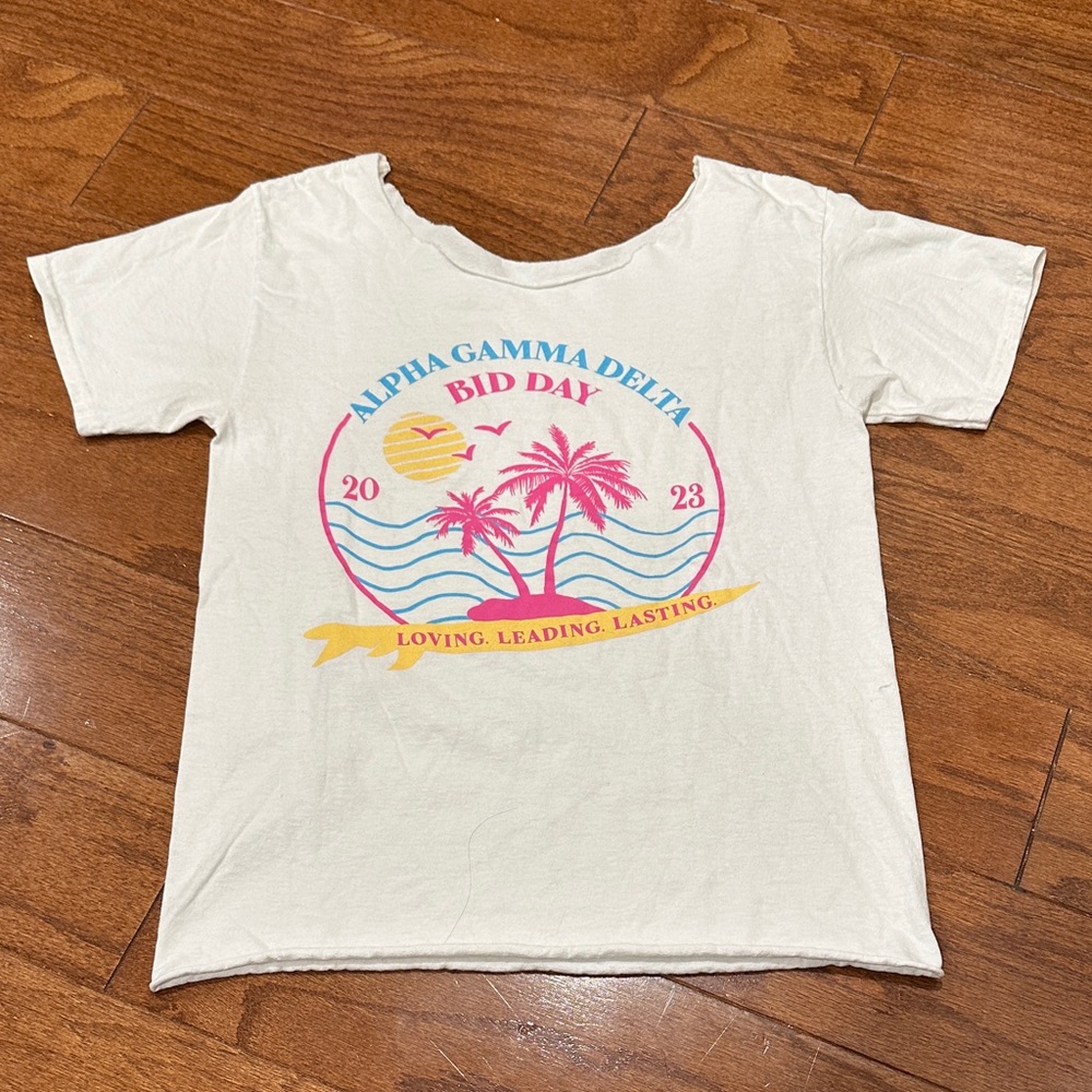 Alpha Gamma Delta Bid Day T-Shirt